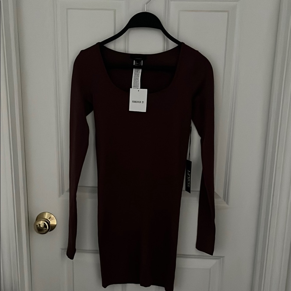 Forever 21 Burgundy Dress